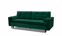 Dora 3-as kanapé 4.kép bársonyzöld